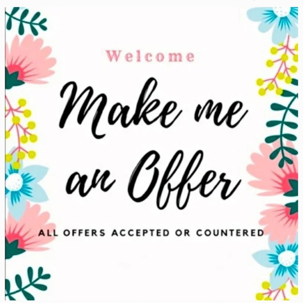 ALL OFFERS WELCOME 🛍️
